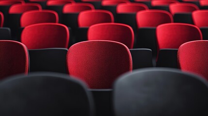 Obraz premium Empty seats in auditorium