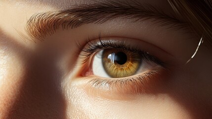 Close up of a human eye
