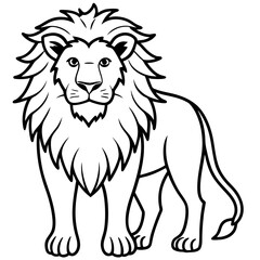 Lion Essence Line Art