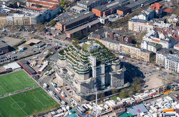 Gr&uuml;ner Bunker Hamburg St. Pauli