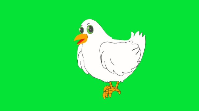 Discover the Art of chicken cartoon Motion Video Creation