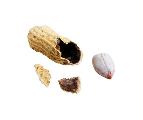 peanuts with broken shells