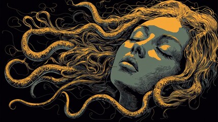 Serpentine Siren Portrait