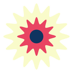 Sunburst Icon Design
