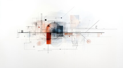 Abstract architectural design