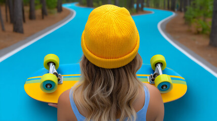 winding path: adventure skate