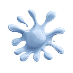 vibrant blue paint splash creates artistic and dynamic visual effect, perfect for creative projects