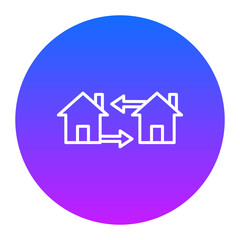 House Exchange Icon