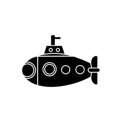 creative details submarine icon vector illustration