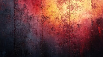 Vibrant abstract textures of warm colors