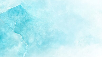 Fototapeta premium Artistic light teal stucco texture background for design projects digital art contemporary style abstract view