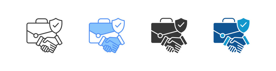 Professional Integrity Multistyle Icon Sheet