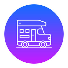 Camper Van Icon
