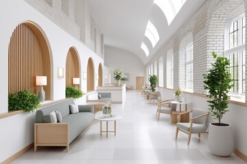 A modern workplace featuring prayer spaces and accessibility accommodations for all