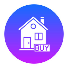 Obraz premium Buy House Icon