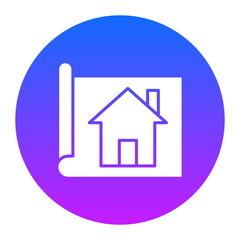 House Blueprint Icon