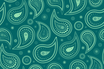 Clothes fashion a graphic cover. Orient oriental and paisley decorating. Decor festival to ornamental pattern.