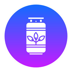 Biogas Cylinder Icon
