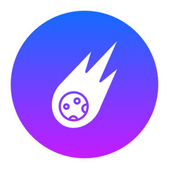 Meteorites Icon © VectorVibes