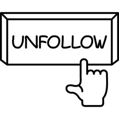 Unfollow Icon