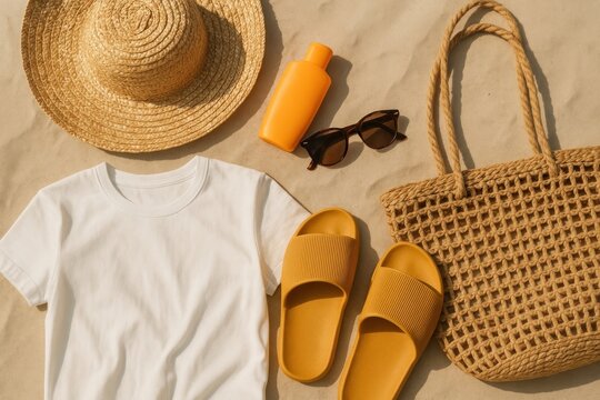 Summer essentials beach accessories