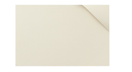 Isolated Sheet Paper