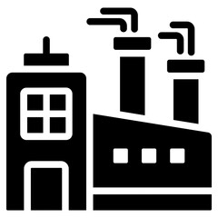 Pollution Glyph Icon