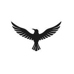 Animal and Bird Silhouette Icons Set – Vector Collection of Farm Animals, Birds, and Pets in Black Silhouette Style