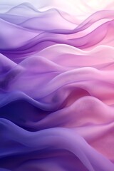 Fototapeta premium Soft Lavender and Blush Pink Gradient: A Peaceful and Elegant Backdrop with Gentle Flowing Patterns.