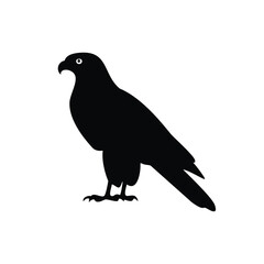 Animal and Bird Silhouette Icons Set – Vector Collection of Farm Animals, Birds, and Pets in Black Silhouette Style