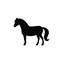 Animal and Bird Silhouette Icons Set – Vector Collection of Farm Animals, Birds, and Pets in Black Silhouette Style