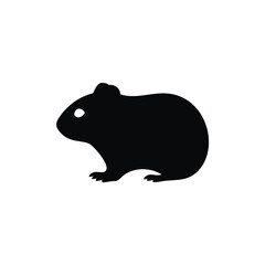 Animal and Bird Silhouette Icons Set – Vector Collection of Farm Animals, Birds, and Pets in Black Silhouette Style