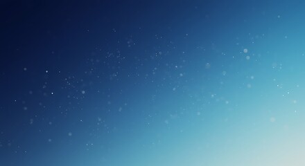 Fototapeta premium Celestial Dust: A Serene Blue Gradient Background
