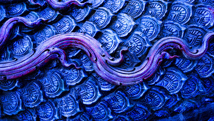 Abstract background with holographic multicolor.