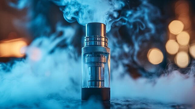 Vape device. Vapor smoke.