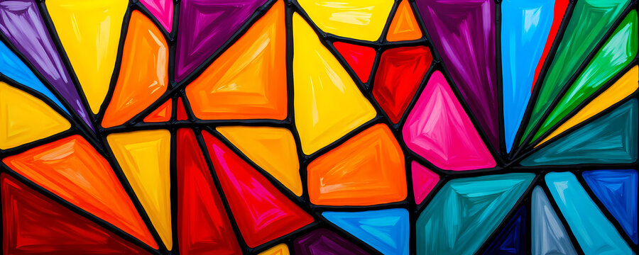 illustrazione sfondo con elementi astratti e motivi geometrici