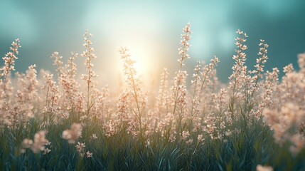 Fototapeta premium Abstract nature scene soft focus