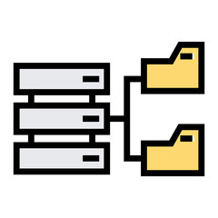 distributed file system icon