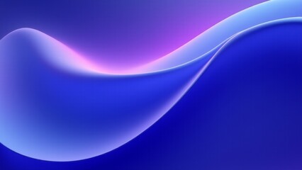 Fototapeta premium Abstract Wavy Blue And Purple Background