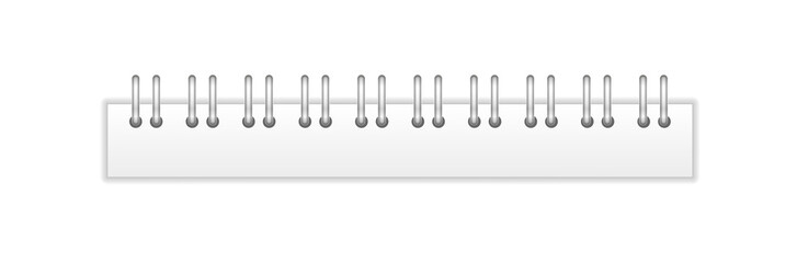 png notebook notepad paper cover copybook spiral school background block binder isolated page document clear pad copy white blank new concept write pocketbook template copy space clean organiser diary