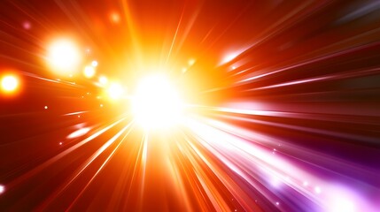 Fototapeta premium Abstract Bright Light Rays Burst Background