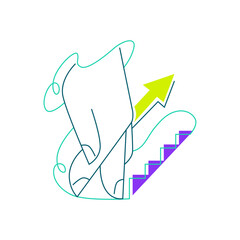 climbing up the business ladder