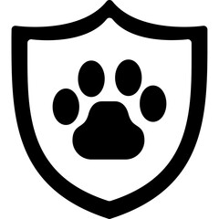 Wildlife Protection Glyph Icon