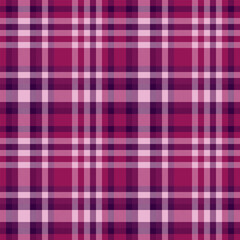 Detailed pink  plum plaid pattern. Perfect for textile designs, backgrounds, or fashion concepts. Use for traditional or modern aesthetic projects.