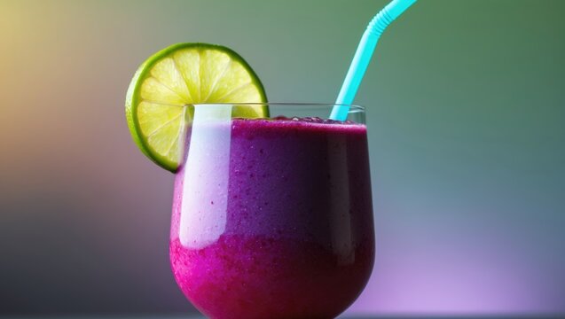 Strawberry and Lime Mixed Fruit Beverage