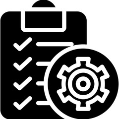 IT Documentation Glyph Icon