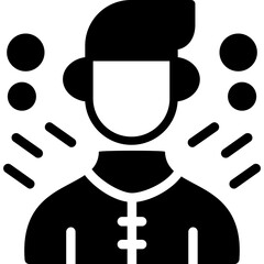 Relief Glyph Icon