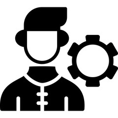 Manager Glyph Icon