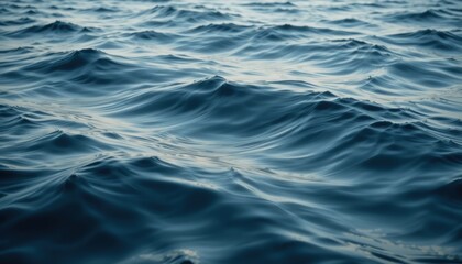 Naklejka premium Calming ocean waves seaside nature photography serene environment horizontal view tranquility and flow