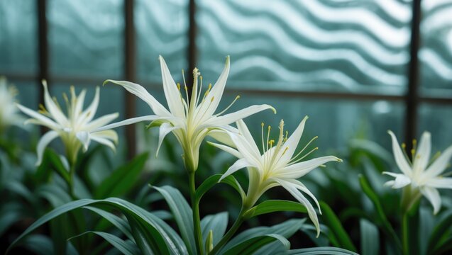 Bakungan or Hymenocallis littoralis flower